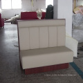 Modern Style Holz Leder Esszimmer Sofa